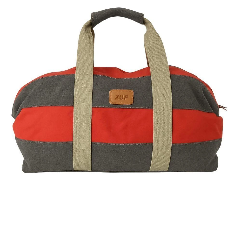 Bolsa Zup Bags Viagem e Training Lona Cinza Chumbo Unissex