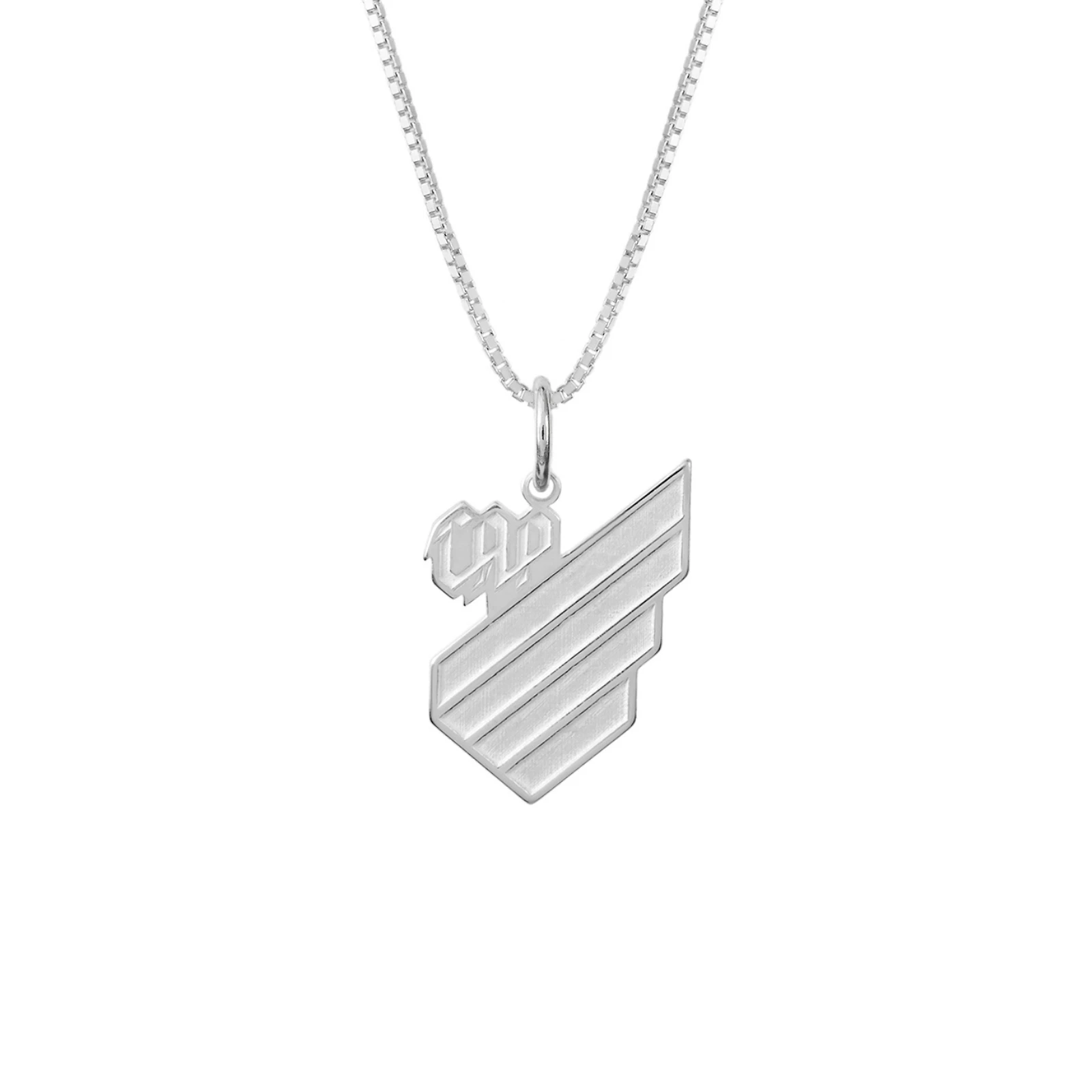 Colar Athletico Escudo em Prata 925