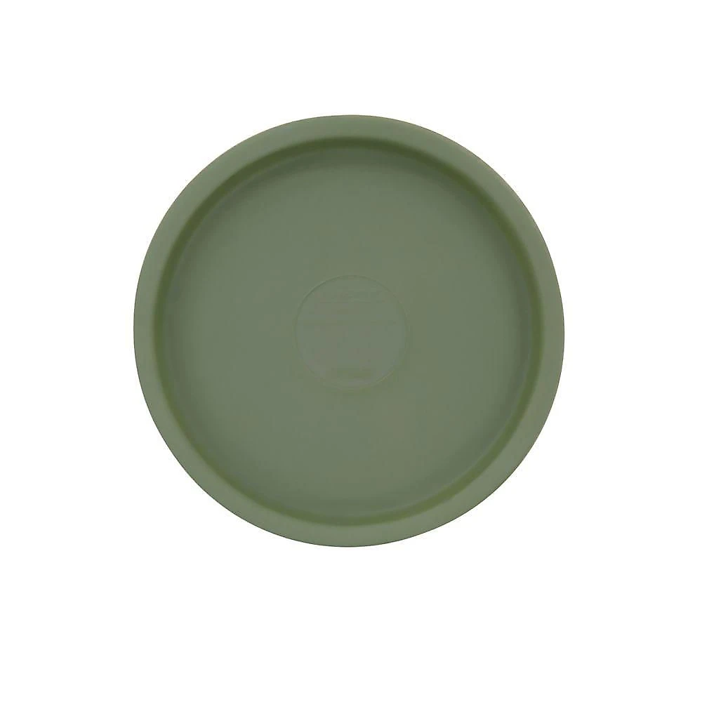 Prato Vaso Tramontina Em Polietileno Verde Oliva Pp