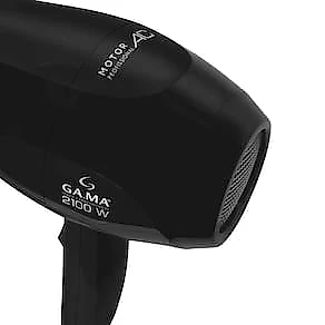 Secador de Cabelos GA.MA Italy Eleganza Plus Ceramic Ion Motor AC 2100W Preto 110V
