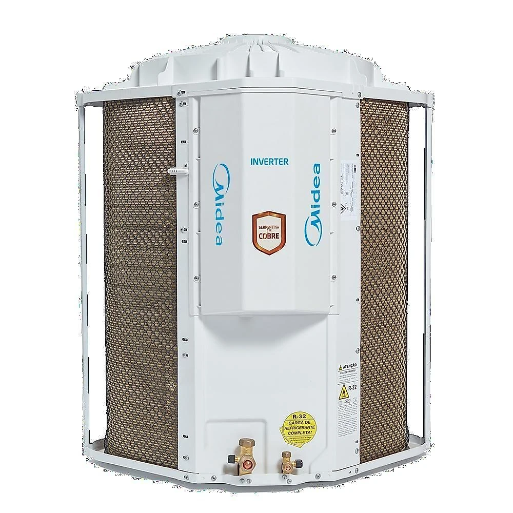 Ar Condicionado Split Midea Cassete 4 Vias Inverter 36000 BTUS Frio 220V 38CCVF36515MM-40KVQF36M5B-40KWFLBM