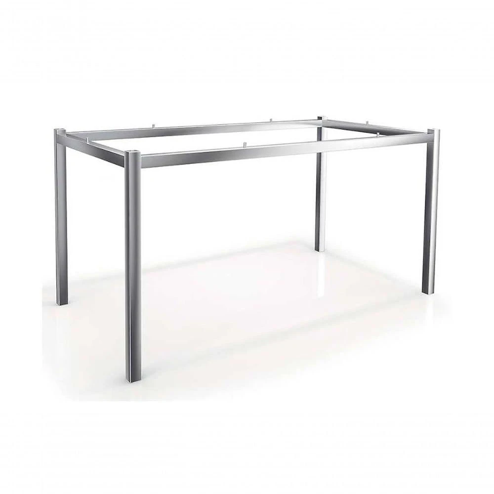 Base Mesa De Jantar Reno M001 Aço S/tampo Niquel - Kappesberg
