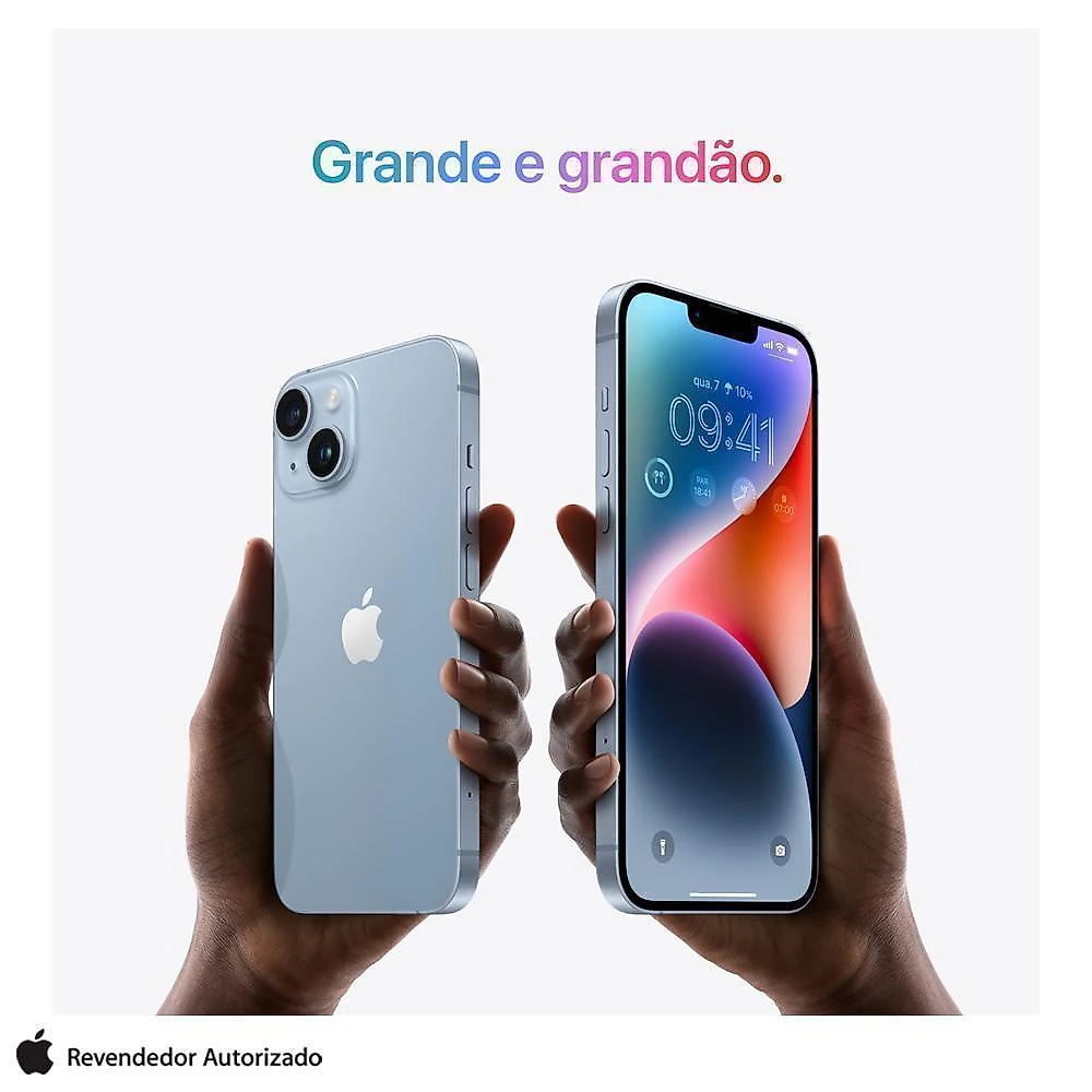 iPhone 14 Apple (128GB) Azul, Tela de 6,1