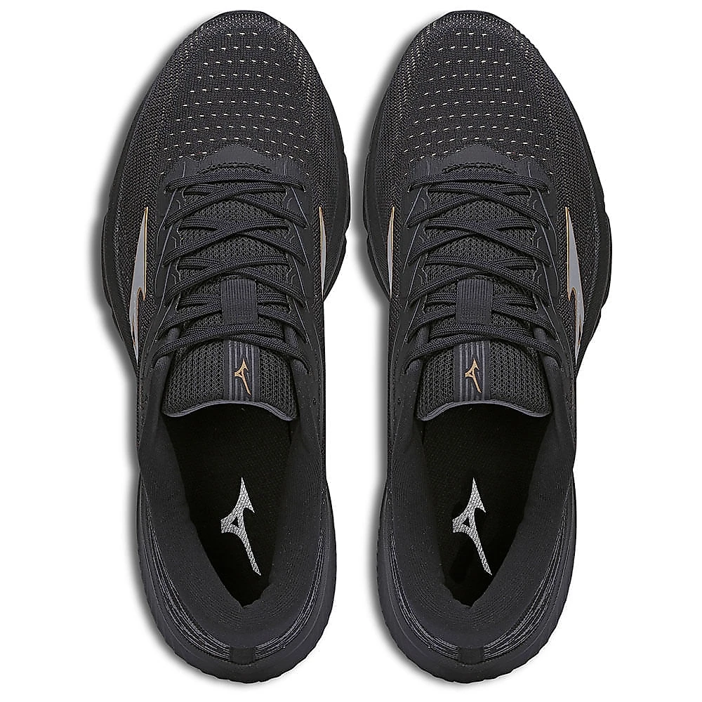 Miniatura Tênis de Corrida Masculino Mizuno Goya Preto - 38