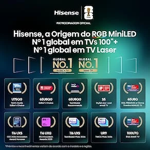 Miniatura Smart TV 50" 4K QLED Hisense 50Q6QVV Vidaa Dolby Vision