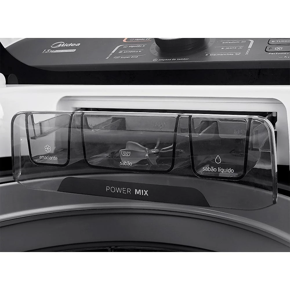 Máquina De Lavar Midea Ma512 13kg Wave Agitator Branco 127V