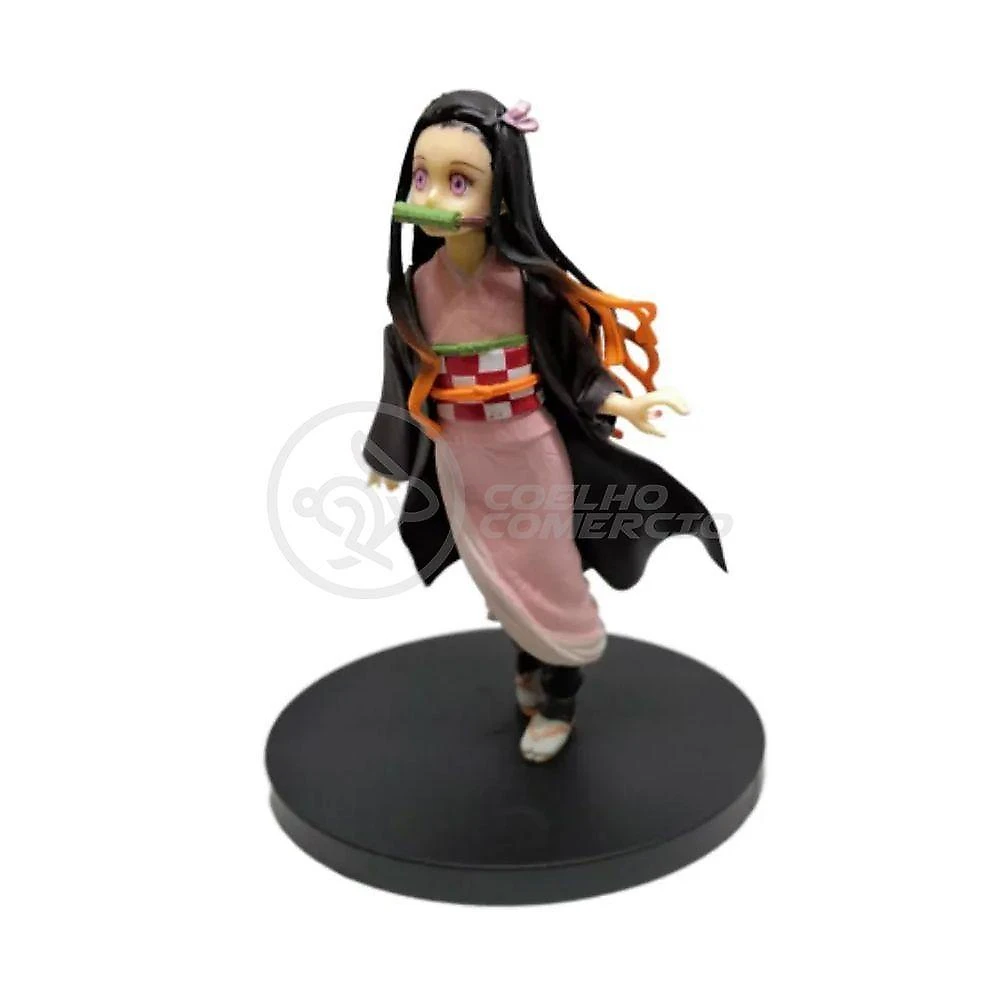 Action Figure Kimetsu No Yaiba Boneco Oni Nezuko Kamado Demon Slayer 14cm