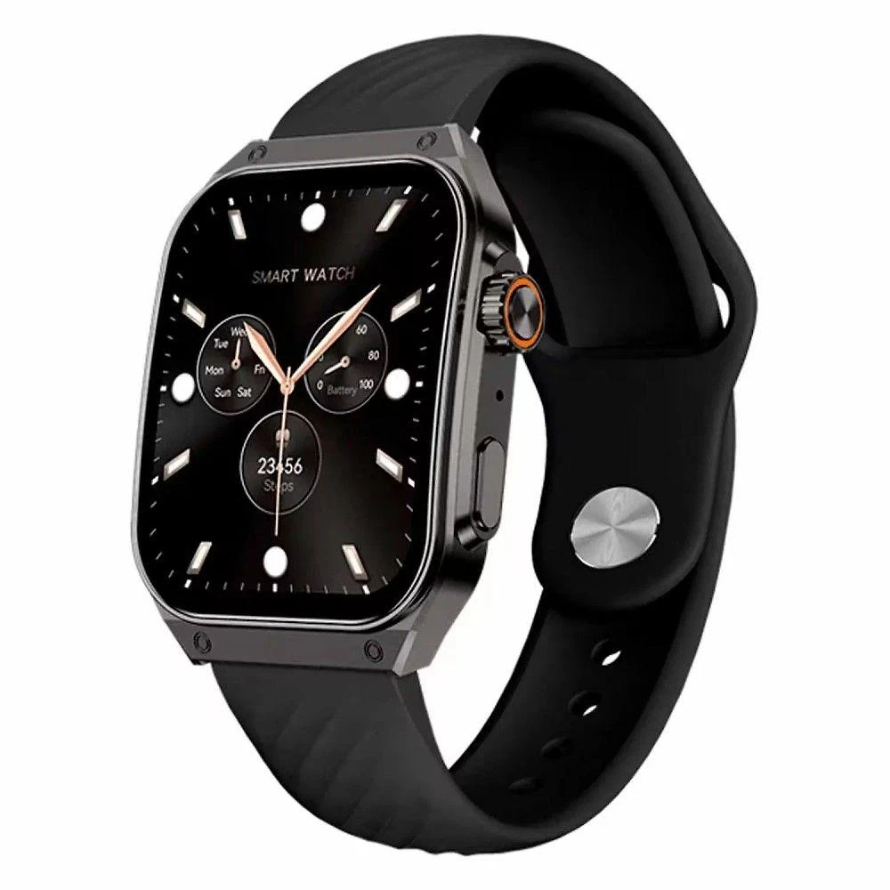 Smartwatch FTX FTXAM15-BB 51MM com Monitoramento de Frequência Cardíaca e Sono Preto