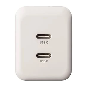 Carregador de Tomada Universal Geonav Turbo Duo CH35PDWT 35W para Celulares e Dispositivos Eletrônicos