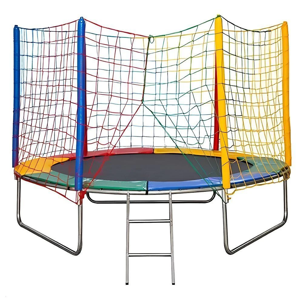 Trampolim Cama Elástica 2,44M Redonda 120kg com Rede de Proteção Rotoplay