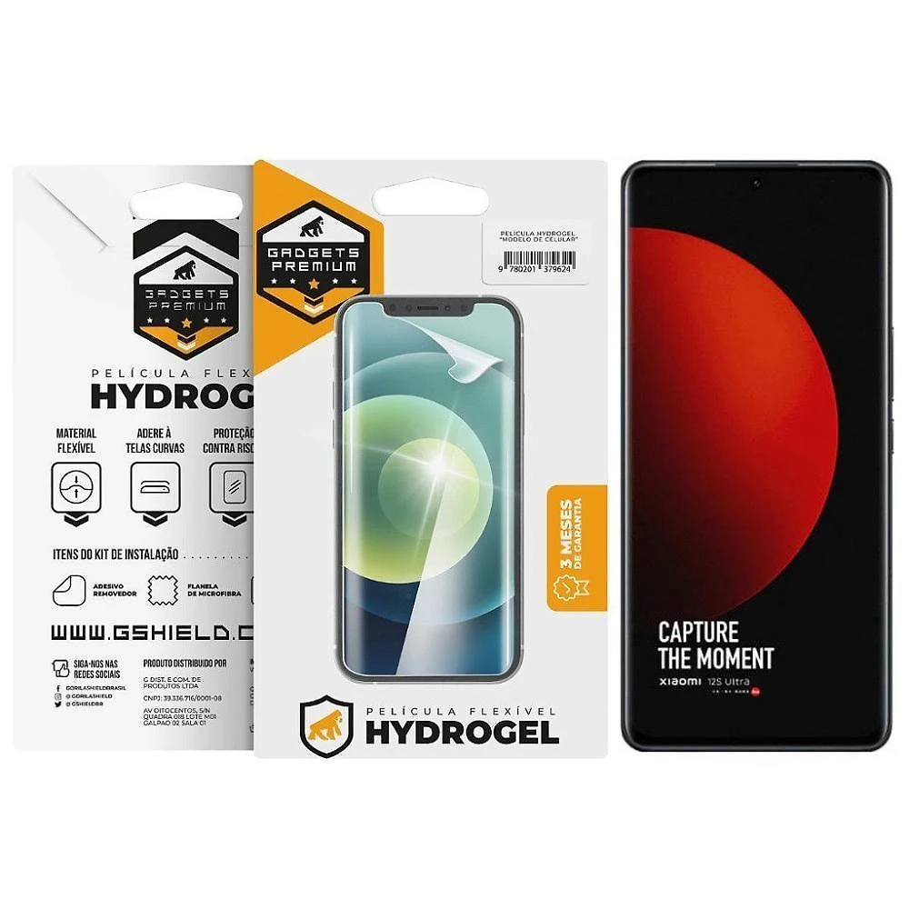 Película Para Xiaomi 12s Ultra - Hydrogel Gamer Fosca - Gshield
