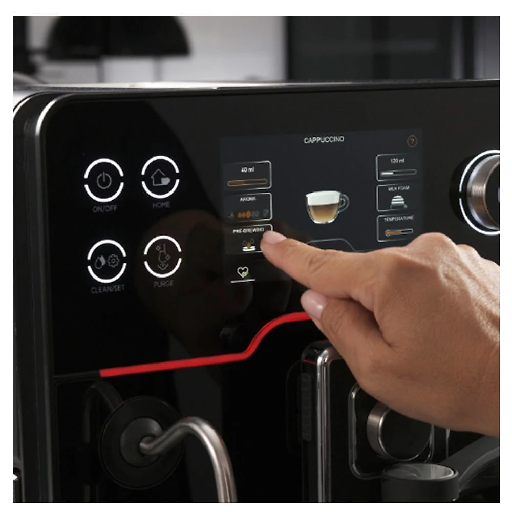 Cafeteira GAGGIA Accademia Preta para Café Espresso - 19018141 110