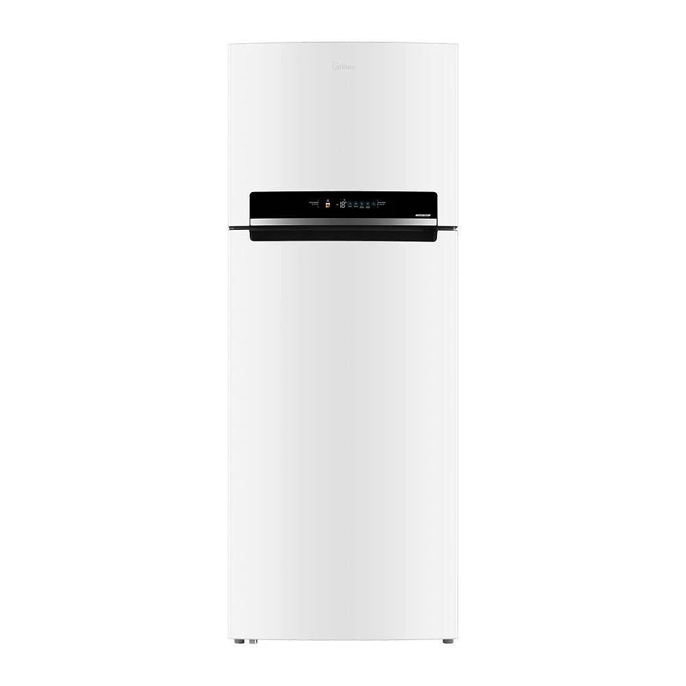 Refrigerador midea frost free duplex 491l inverter branco bivolt md-rt650evk013