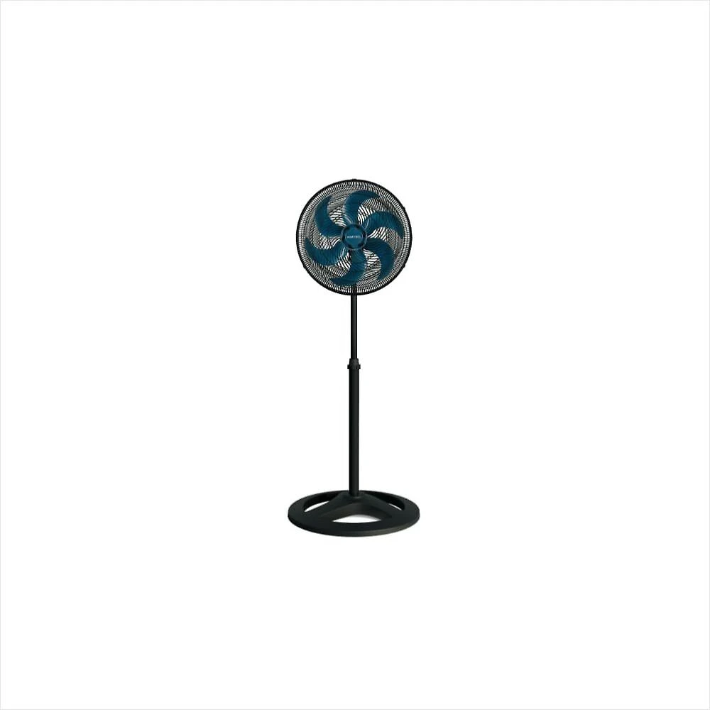 Ventilador oscilante de coluna turbo 50cm azul 127v premium ventisol