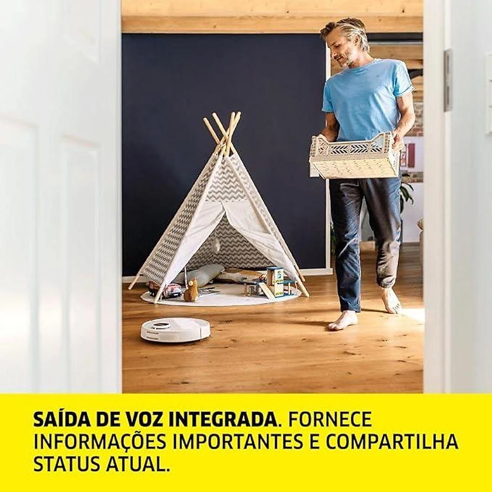 Robô Aspirador De Pó Kärcher RCV 3 - Bivolt