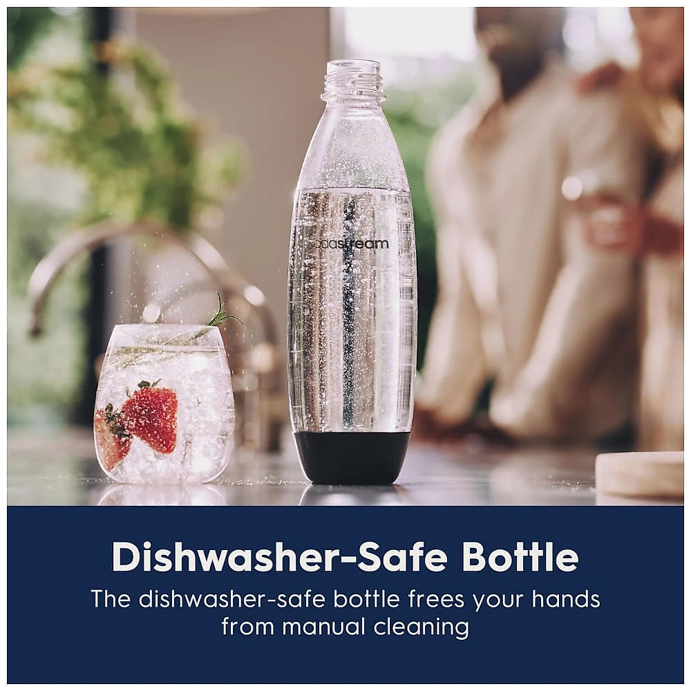 SodaStream Terra Sparkling Water Maker Misty Blue com CO2, Garrafa DWS e Bubly Drop