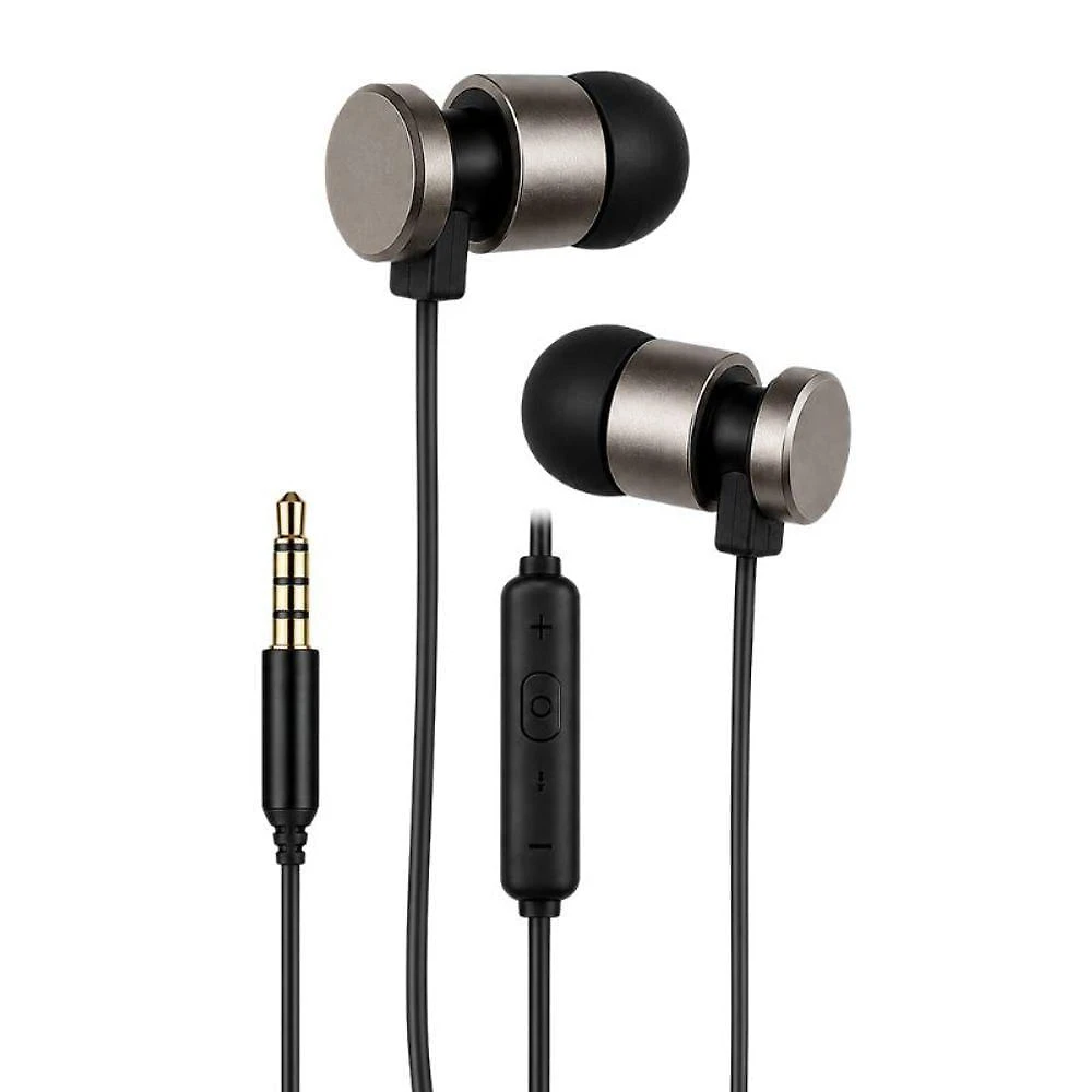 Fone de Ouvido Magnético P2 com Microfone Controle Remoto no Cabo Conector 3.5mm