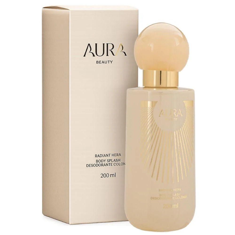Body Splash Radiant Hera Desodorante Colônia 200ML Aura Beauty