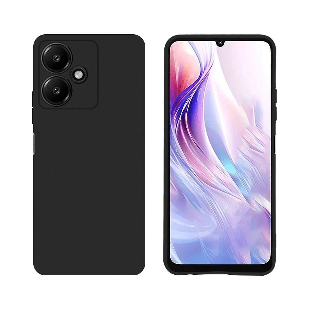 Capa Protetora Para Smartphone Xiaomi Redmi 13c 5g, Preto