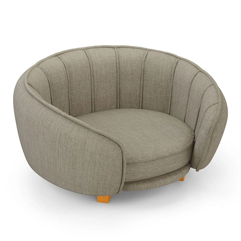 Mini Cama Poltrona Pet Lary Baby Para Cachorro Linho Bege - Desk Design webcontinental-7908649151714