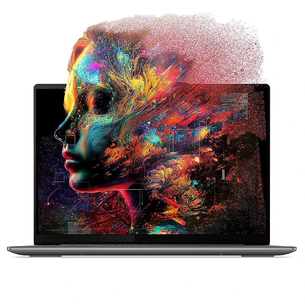 Notebook Lenovo Yoga Slim 7i Core Ultra 5, 16GB, 512GB SSD, Tela de 14" OLED, Windows 11 - 83GM0003BR Bivolt