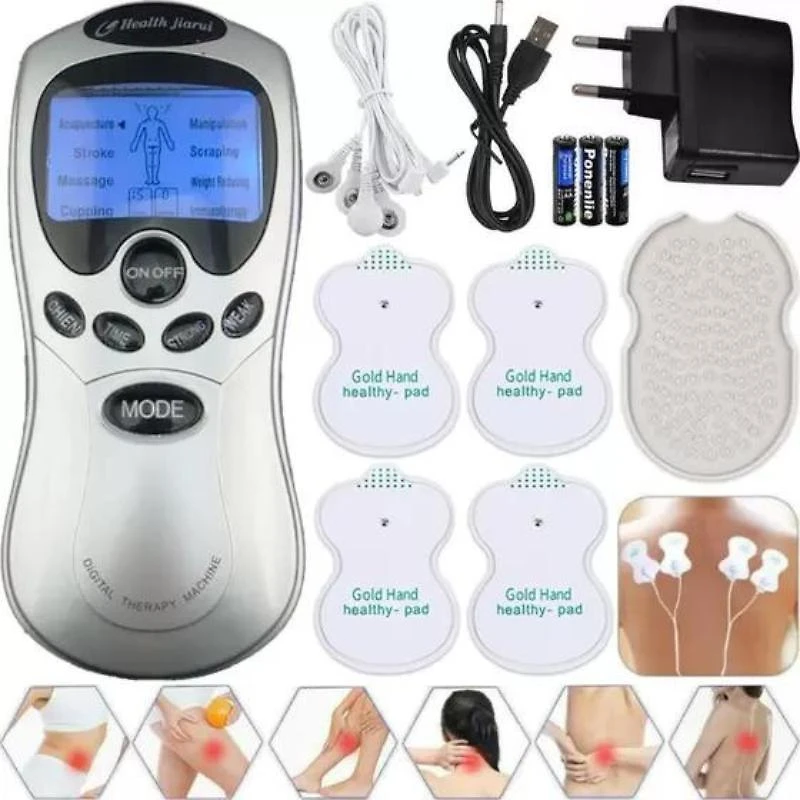 Miniatura Digital Therapy Machine Massageador Muscular Aparelho Tens