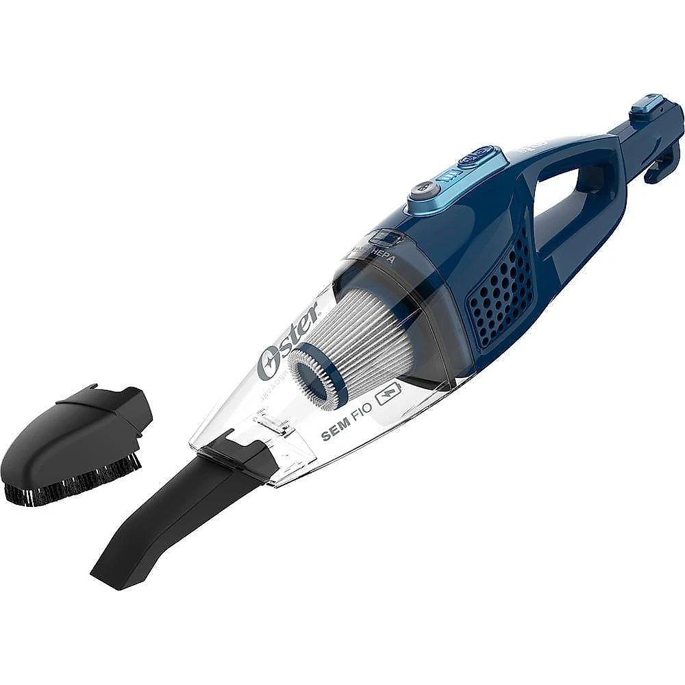 Aspirador de Pó Vertical Sem Fio Oster Blue 3 em 1 - Bateria