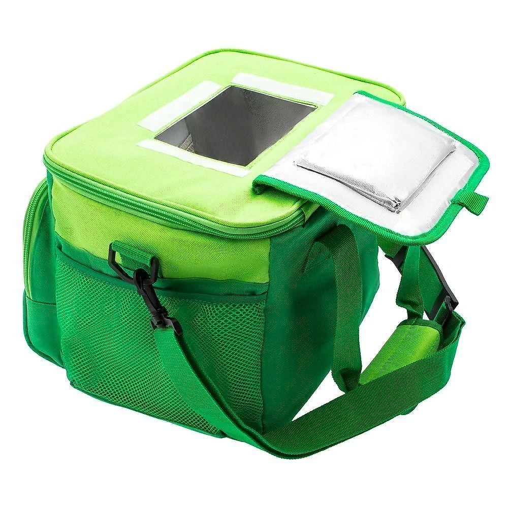 Bolsa Térmica Camping 6959755 com Isolamento Térmico Cinza Palisad 25CM com 2 Blocos de Refrigeração