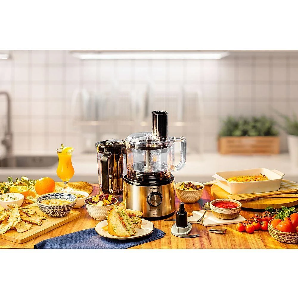 Multiprocessador Britânia 5 Em 1 Inox 900W BMP2700P Turbo 110V