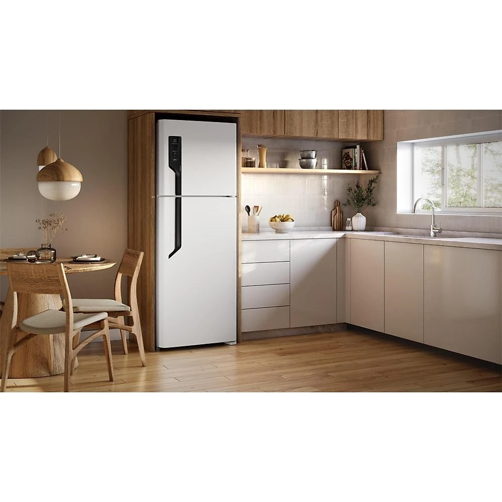 Geladeira electrolux frost free 480 litros tf71 duplex efficient autosense branca 110