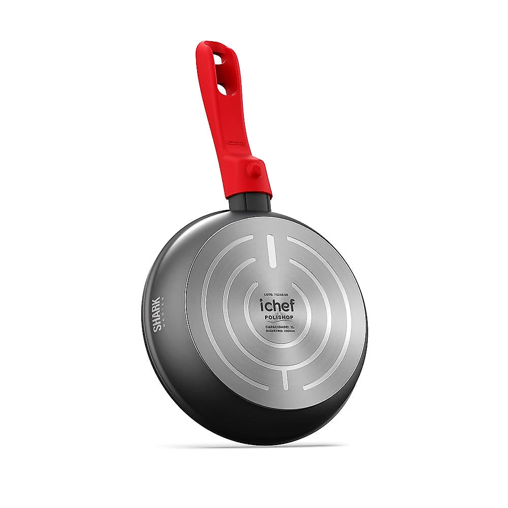 Panela Sauté Petit 20cm Ichef Ultra Polishop Shark Series - Vermelha | Ichef