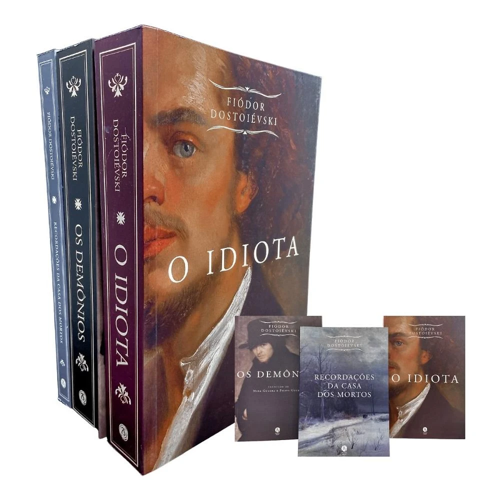 KIT Fiodor Dostoiévski: Clássicos da Literatura