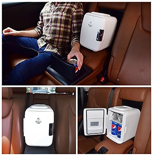 Mini Geladeira Automotiva e Aquecedor 4 Litros ACDC Exclusivo Com USB