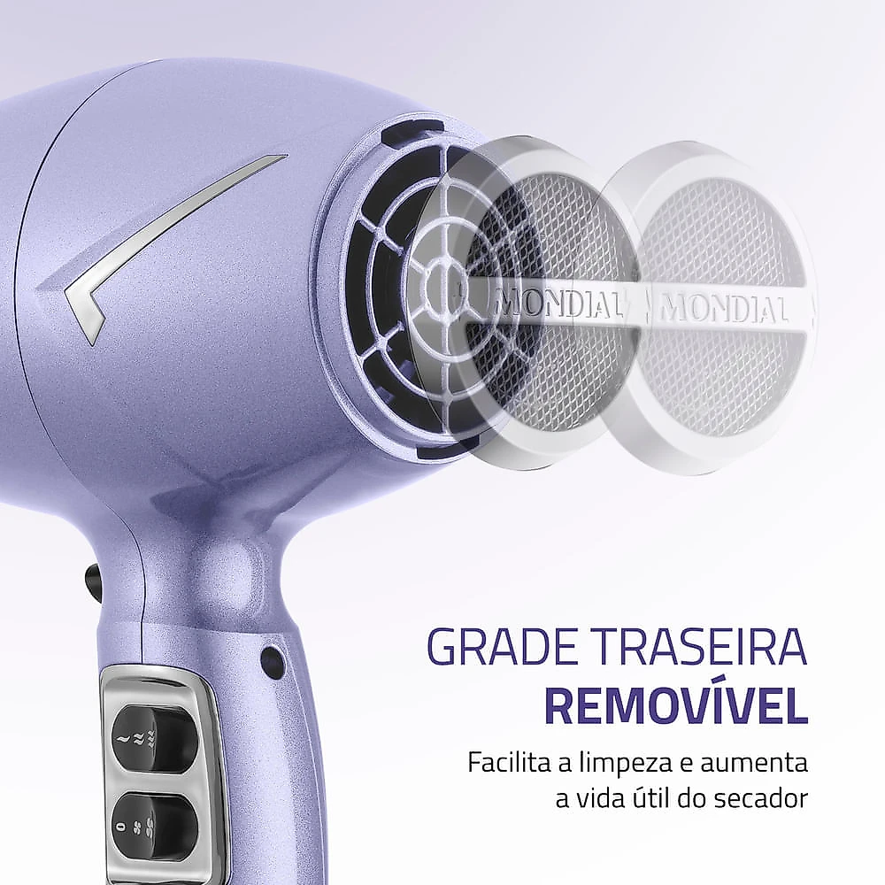 Secador de Cabelos Space Shine | SC-21 SC-21 - Secador de Cabelos Space Shine 127V - Mondial