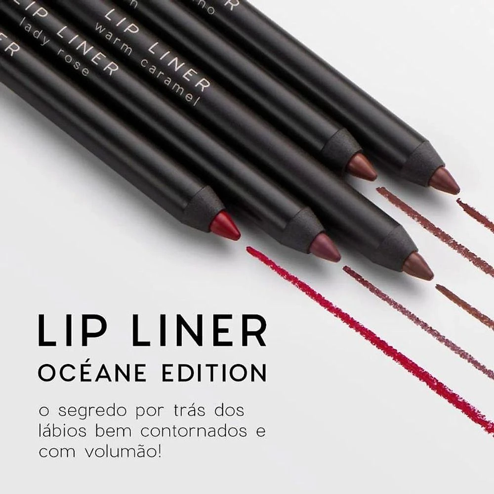 Lápis Contorno Labial Edition Lip Liner Alta Pigmentação Matte Caramelo Oceane 75ML