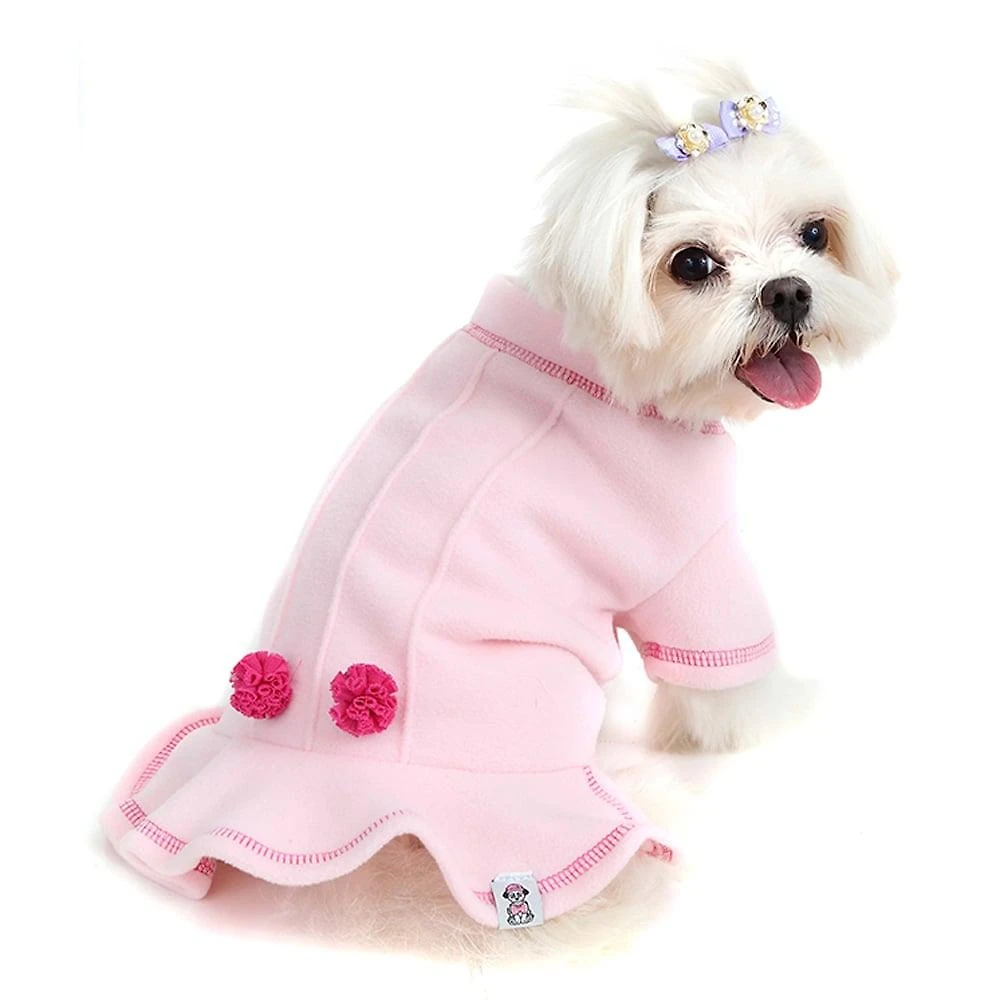 Vestido Basico Chic Rosa - Tam. 05