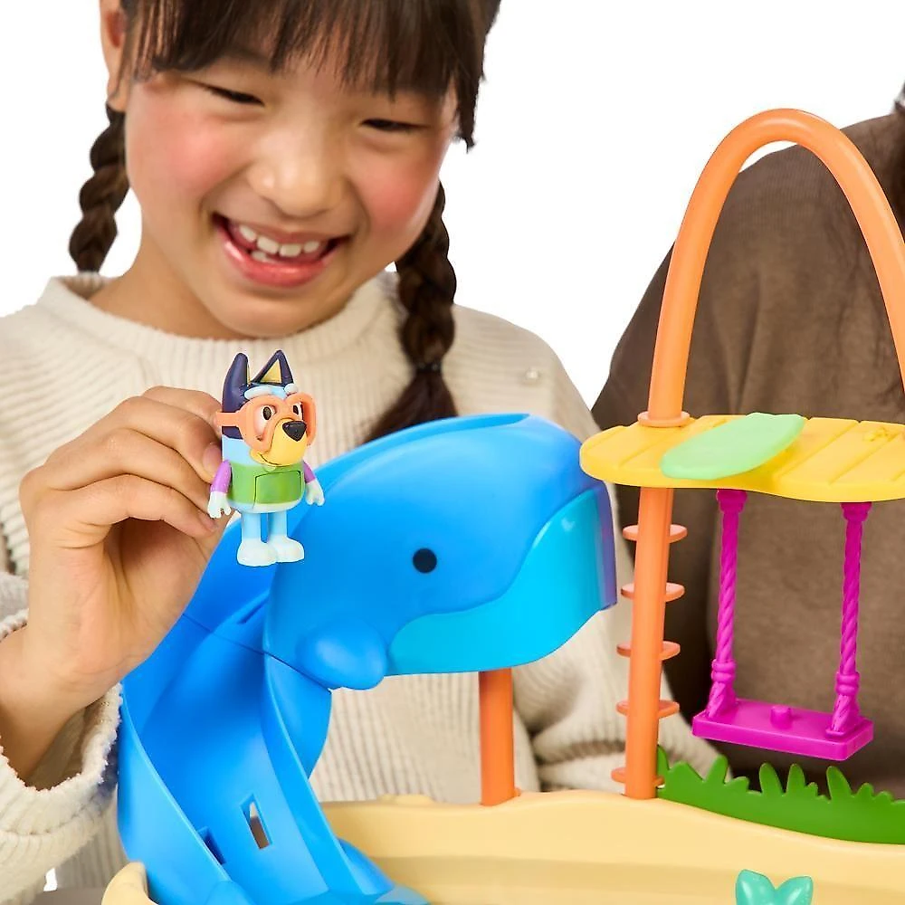 Playset Ilha da Baleia com Efeito de Mudança de Cor Azul Candide