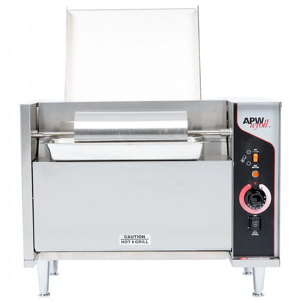 Torradeira Grill de Pão Vertical APW Wyott 3TM335208 com 3 Aberturas 208V