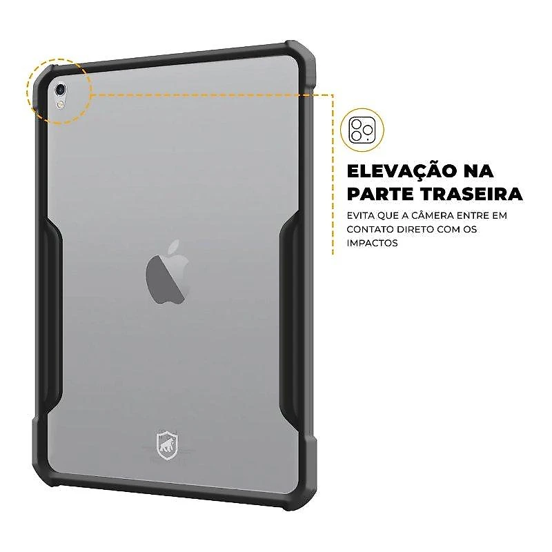Kit Capa Dual Shock X e Caneta Dinamic para iPad Pro 9.7 - Gshield
