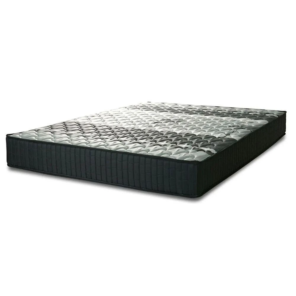 Colchão Casal Mola LFK D26 138x188x21CM Preto com Cinza Hellen Estofados e Colchões