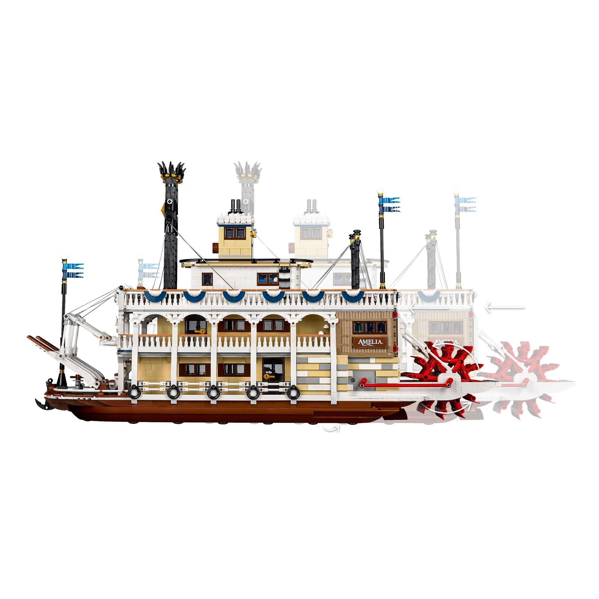 LEGO® Ideas - Barco Fluvial a Vapor