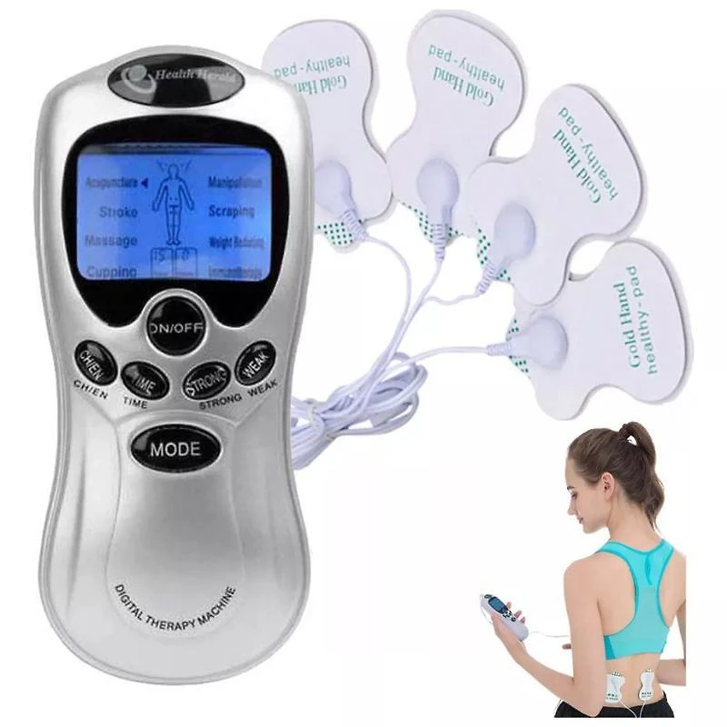 Miniatura Digital Therapy Machine Massageador Muscular Aparelho Tens