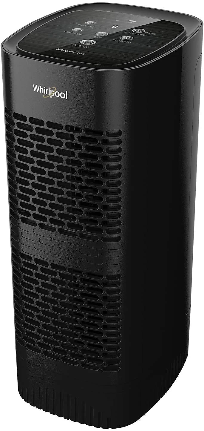 Whirlpool Esterilizador de Ar WPT60B Filtro HEPA VírusBactérias Preto 110V