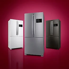 Geladeira Brastemp BRO85MK 559L Frost Free French Door Portas Inox 110V