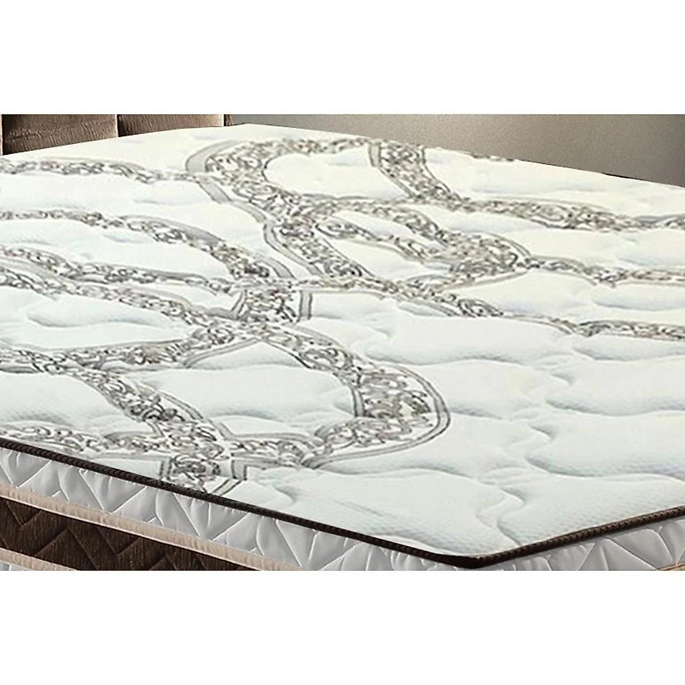 Colchão King Espuma D45 Extra Firme Ortopédico Resiste Hotel Douface 193x203x22CM Bege