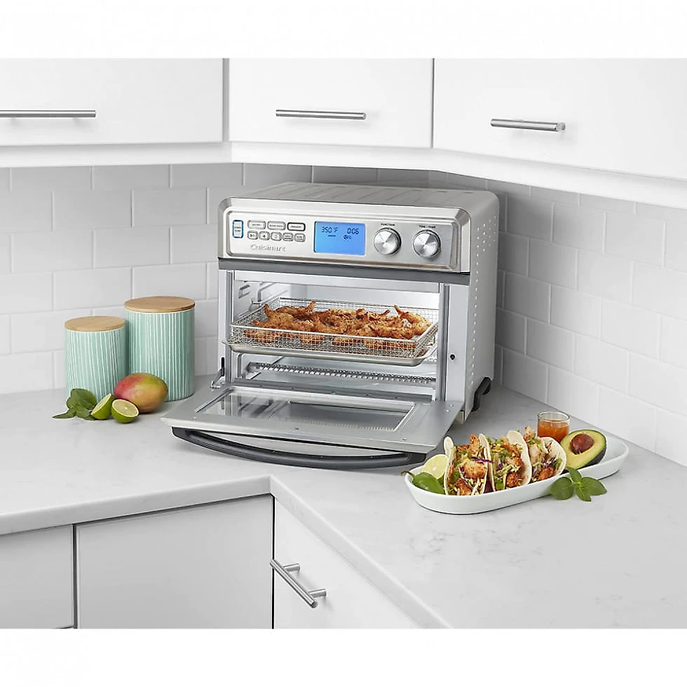 Forno Elétrico de Bancada com Tela LCD e Controle de Temperatura e Temporizador, 110V, Cuisinart TOA 95