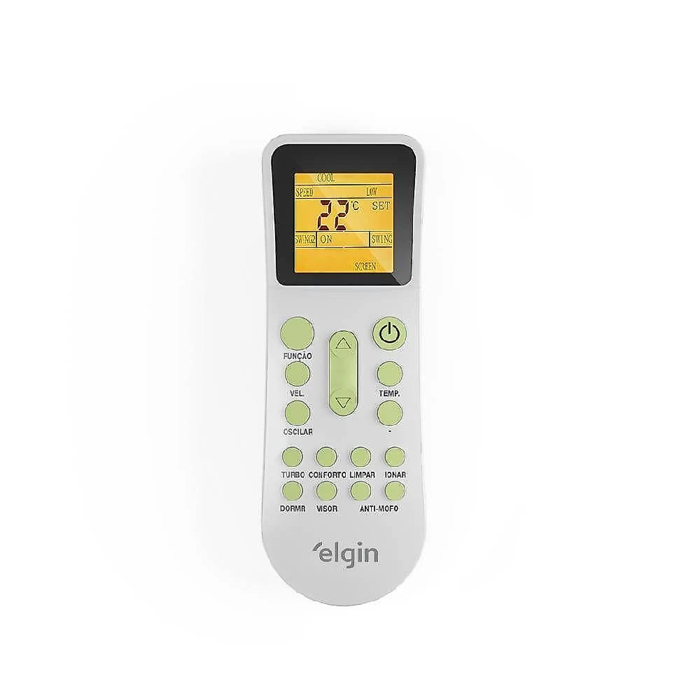 Ar condicionado split cassete elgin 1 via one air 12000 btus quente e frio inverter 220v koqc12c2waca