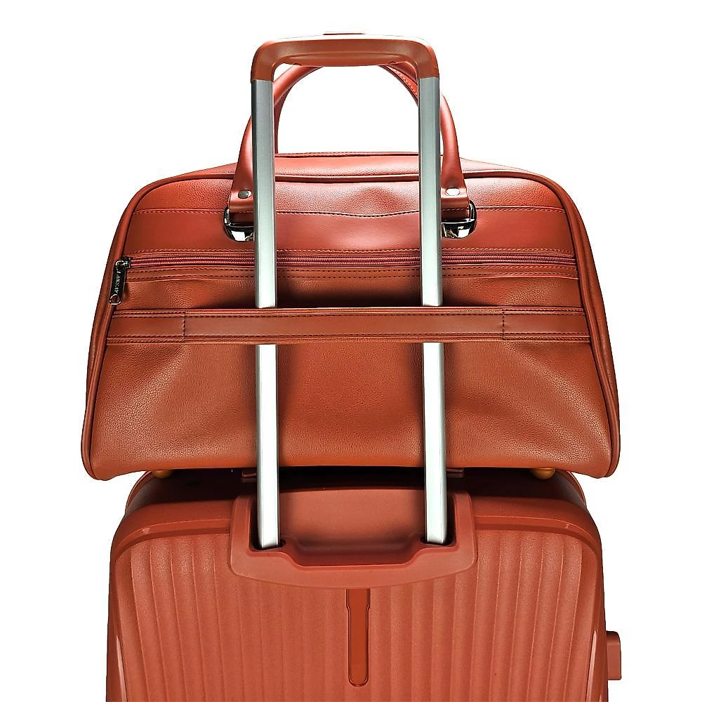 Bolsa de viagem g lansay noblesse - coral