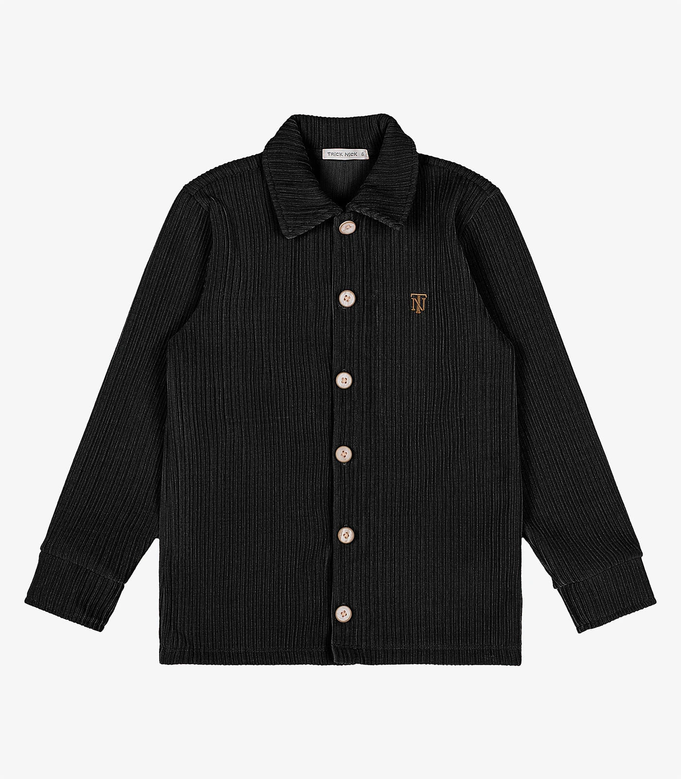 Camisa Infantil Manga Longa Trick Nick Preto