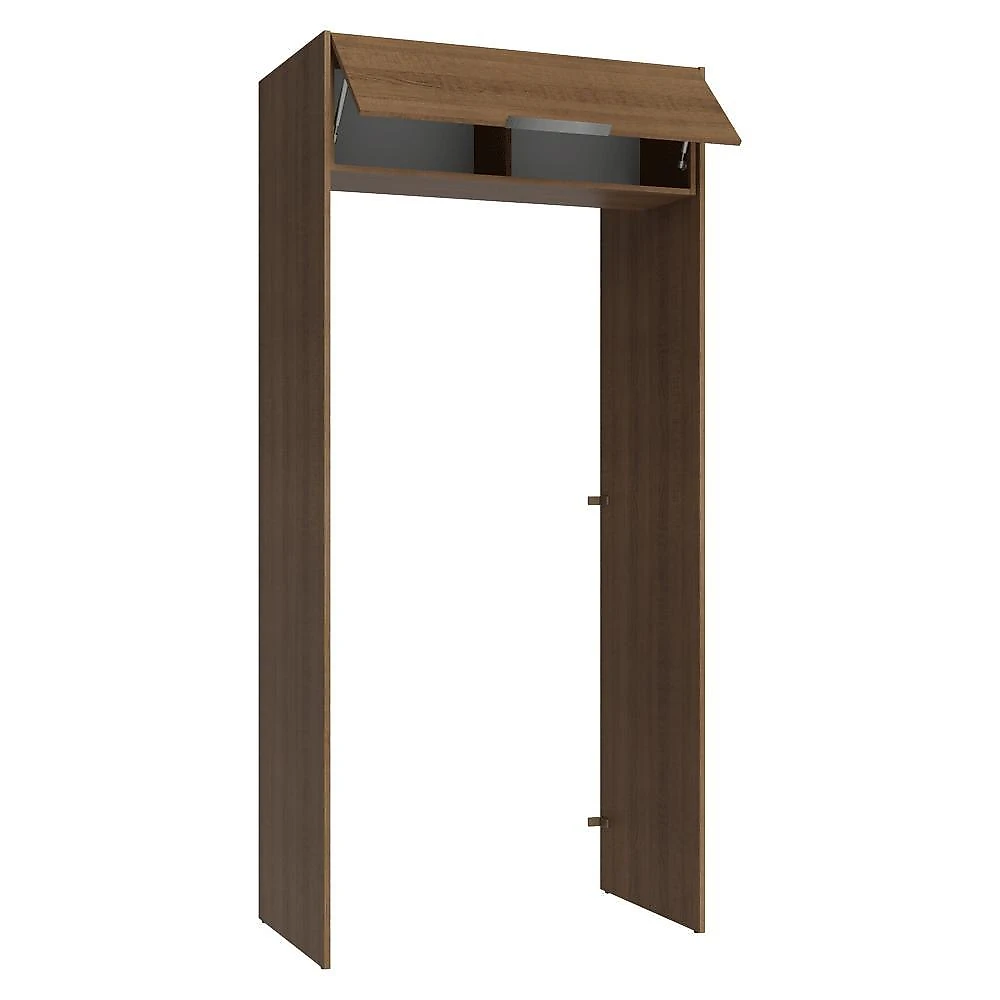 Porta-geladeira 103 cm 1 porta basculante rustic stella madesa